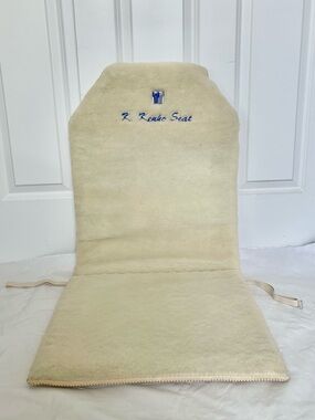 Nikken K. Kenko Magnetic Seat Plus King 18" x 42" Wool Cover USA
